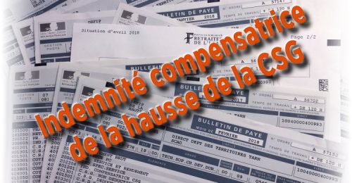 Réévaluation de l'indemnité compensatrice de la hausse de la CSG pour ...